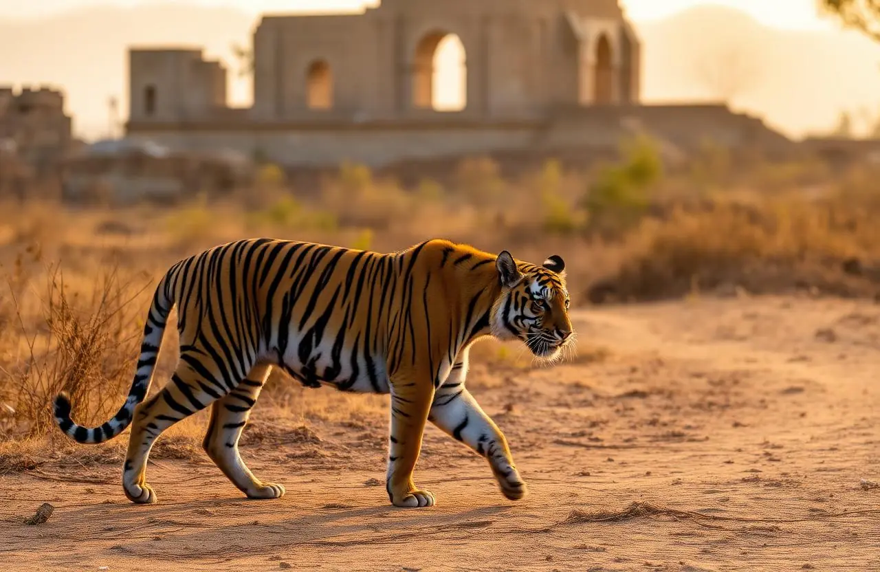 Triangolo d'Oro con Ranthambore